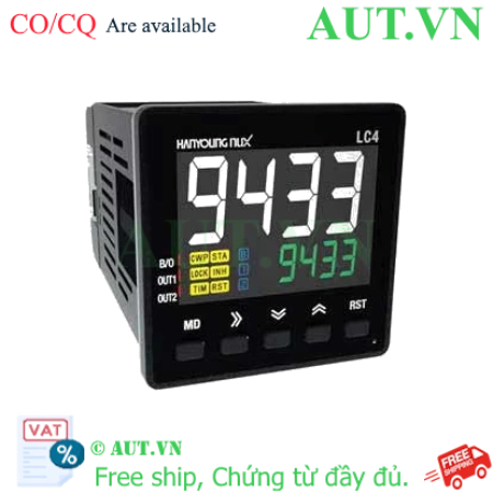 Ảnh của Bộ Đếm Đa Năng Hanyoung Nux LC4-P41CA - Tích Hợp Timer, RS485 Modbus, Chống Nước IP66