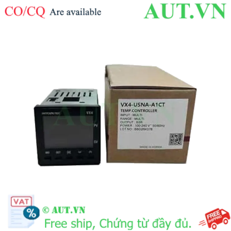 Ảnh của Đồng hồ nhiệt Hanyoung Nux VX4-USNA-A1CT - PID 2-DOF, Ngõ ra SSR, Chuẩn IP66