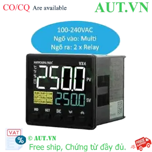 Ảnh của Đồng hồ nhiệt Hanyoung Nux VX4-UMNA-A2C | PID 2-DOF, RS-485, IP66