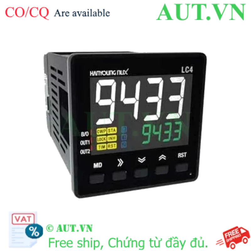 Ảnh của Bộ Đếm Đa Năng Hanyoung Nux LC4-P42CA | RS485, IP66