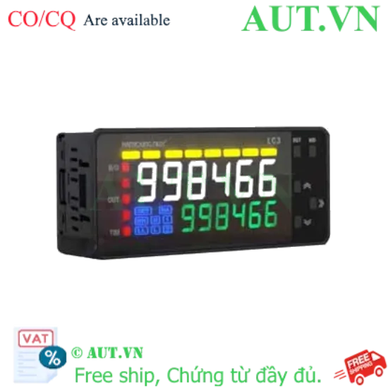Ảnh của Bộ Đếm Đa Năng Hanyoung Nux LC3-P61CA: RS485 Modbus, Giám Sát Nhiệt Độ & Độ Ẩm, Chuẩn IP66
