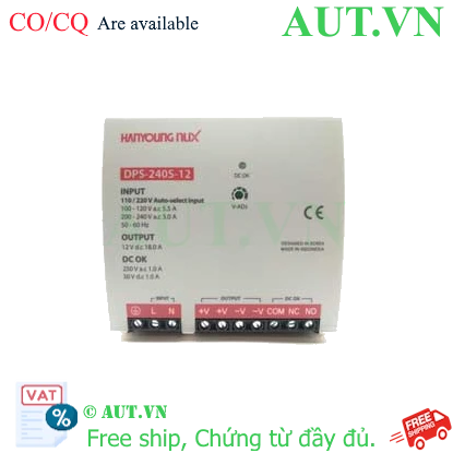 Ảnh của Bộ nguồn xung Hanyong Nux DPS-240S-12