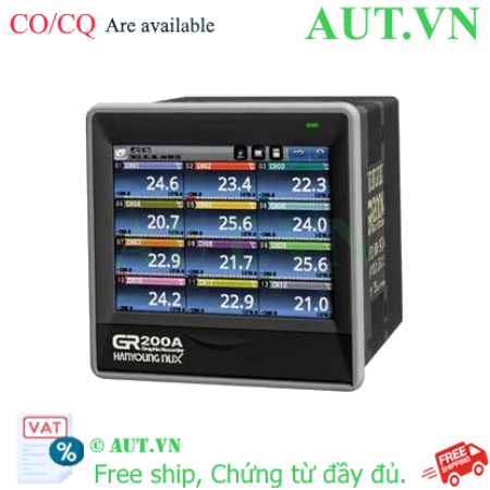 Ảnh của Bộ Ghi Dữ Liệu Hanyoung Nux GR200A-2N1 | Màn Hình Cảm Ứng 5.7"