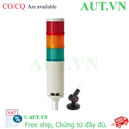 Ảnh của Đèn tháp kết nối mạng LAN Qlight QTGA70L-ETN-BZ-3-24-RAG-QLA24