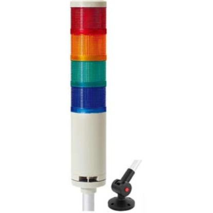 Ảnh của Đèn tháp kết nối mạng LAN Qlight QTGA70L-ETN-BZ-4-24-RAGB-QLA24