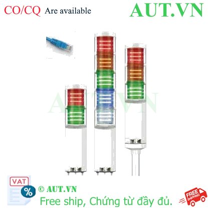 Ảnh của Đèn tháp kết nối mạng LAN Qlight QTC60L-ETN-BZ-5-24-RAGBW-LW18