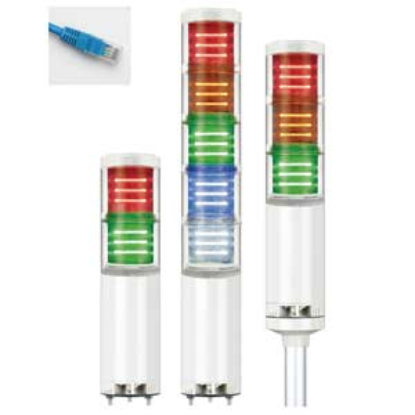 Ảnh của Đèn tháp kết nối mạng LAN Qlight QTCA60L-ETN-BZ-1-24-R