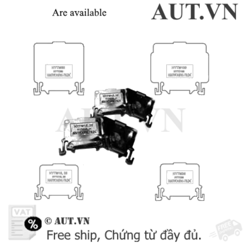 Ảnh của Tấm chặn cầu đấu Hanyong Nux HYTM-05 dùng cho ray 35mm