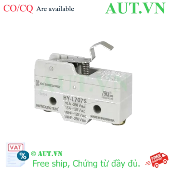 Ảnh của Công tắc hành trình Limit Switch Hanyong Nux HY-L707S