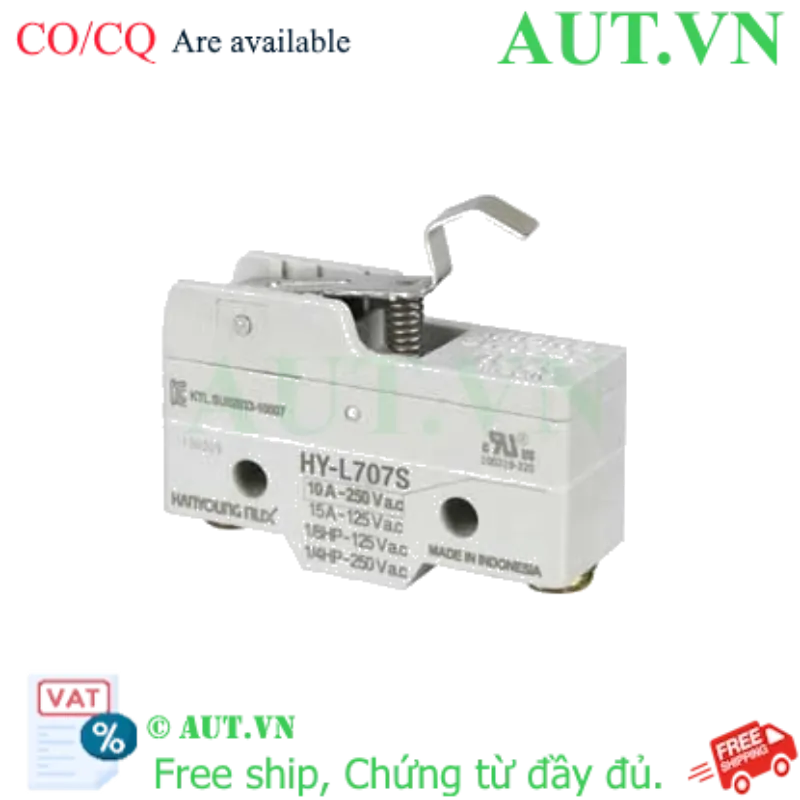 Ảnh của Công tắc hành trình Limit Switch Hanyong Nux HY-L707S