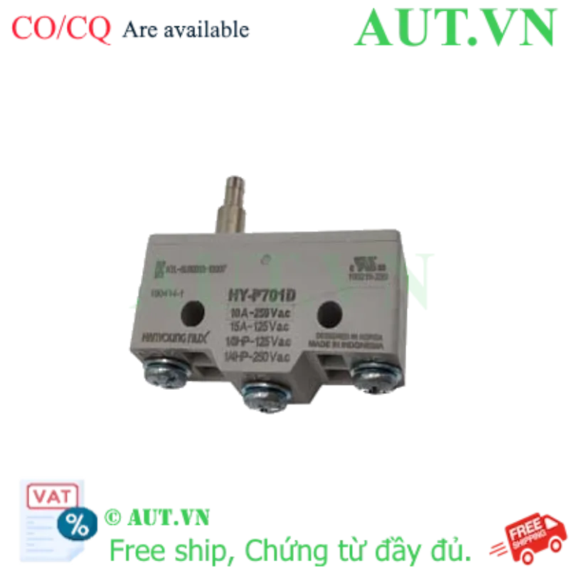 Ảnh của Công tắc hành trình Limit Switch Hanyong Nux HY-P701D