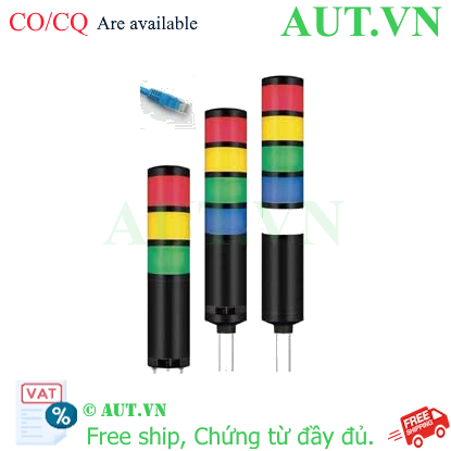 Ảnh của Đèn tháp kết nối mạng LAN Qlight QTR70L-ETN-BZ-2-24-RG-LW24