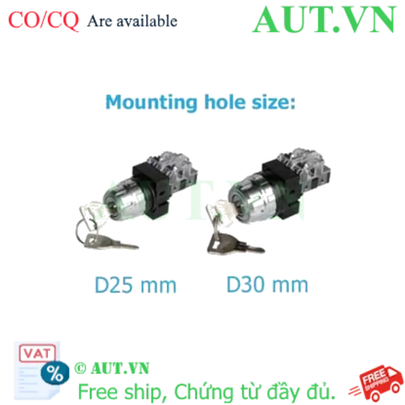 Ảnh của Công tắc nút nhấn Hanyong Nux CRK-252R2C