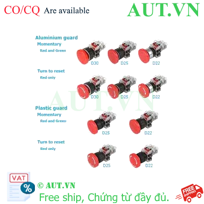 Ảnh của Công tắc nút nhấn Hanyong Nux MRE-NR2R