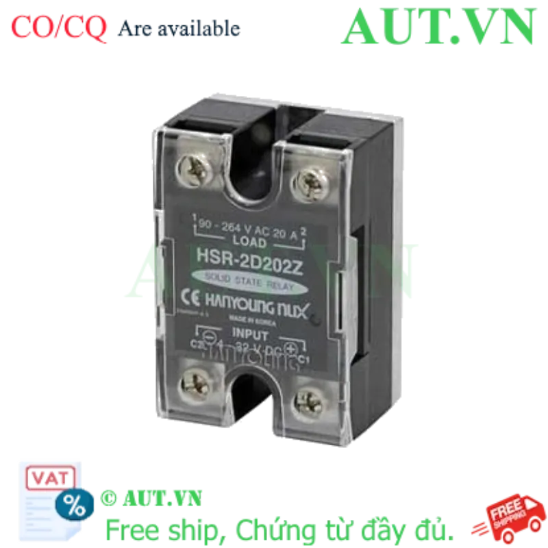 Ảnh của Relay bán dẫn Hanyong Nux HSR-2D104R