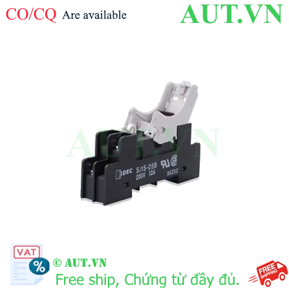 Ảnh của Đế rơ le IDEC SJ1S-05B, 5 chân pin dẹt, 12A, 250V