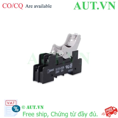Ảnh của Đế rơ le IDEC SJ1S-05B, 5 chân pin dẹt, 12A, 250V