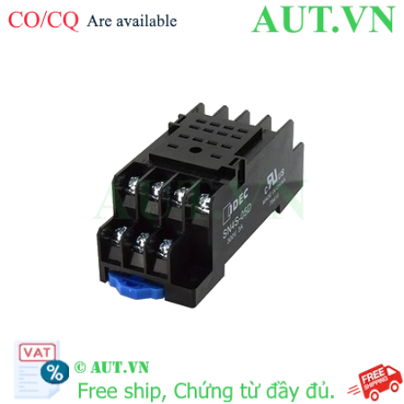 Ảnh của Đế Rơ Le IDEC SN4S-05D 14 Chân - Chính Hãng, Bắt Vít, Lắp Ray DIN