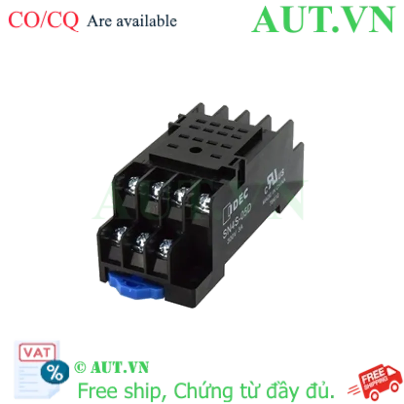 Ảnh của Đế Rơ Le IDEC SN4S-05D 14 Chân Dẹt, 6A, Lắp Ray DIN | AUT VN