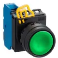 Ảnh của Nút Nhấn Nhả IDEC YW1B-M1E10G Xanh Lá | 1NO, Phi 22mm, Chuẩn IP65