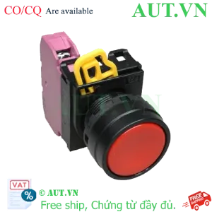 Ảnh của Nút Nhấn Nhả IDEC YW1B-M1E01R | 1NC, Màu Đỏ, D22, IP65 Chính Hãng