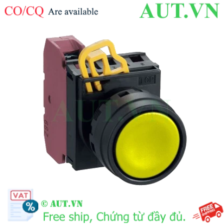 Ảnh của Nút nhấn nhả YW1B-M1E10Y Idec - Vàng - 1NO - D22mm