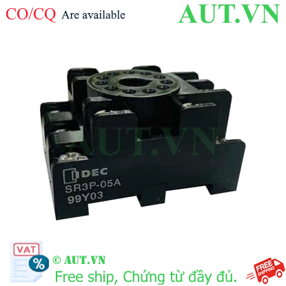 Ảnh của SR3P-05A IDEC - Đế relay 11 chân tròn - 250VAC - hàng sẵn