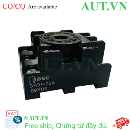 Ảnh của SR3P-05A IDEC - Đế relay 11 chân tròn - 250VAC - hàng sẵn