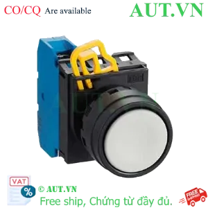 Ảnh của Nút Nhấn Nhả IDEC YW1B-M1E10W | Phi 22, 1NO, Trắng, Chống Nước IP65