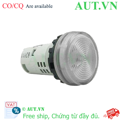 Ảnh của Đèn báo IDEC YW1P-1UQM3W 220V 22mm (trắng)