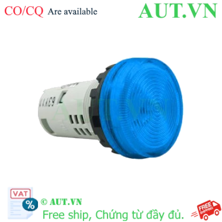Ảnh của Đèn Báo IDEC YW1P-1UQ4S 24VAC/DC D22 Màu Xanh - LED Sáng Rõ, Bền Bỉ, Chính Hãng
