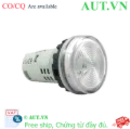 Ảnh của Đèn Báo IDEC YW1P-1UQ4PW 24VAC/DC 22mm Trắng - LED Siêu Sáng, Unibody Bền Bỉ