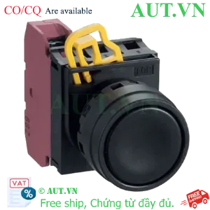 Ảnh của Nút Nhấn Công Nghiệp IDEC YW1B-M1E10B | Nhấn Nhả 1NO, Màu Đen, Chuẩn Ø22mm