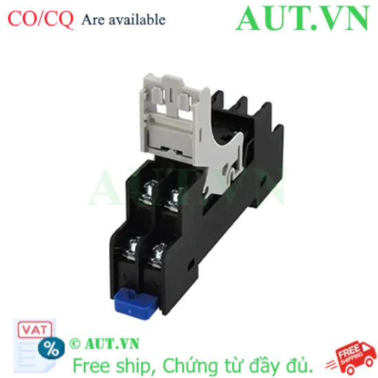 Ảnh của Đế rơ le IDEC SJ2S-05B - 8 Chân Pin Dẹt, 8A, Lắp Thanh Ray DIN