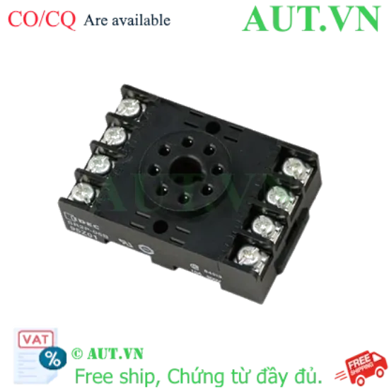 Ảnh của Đế Rơ Le IDEC SR2P-06B - 8 Chân, 10A 250VAC, Lắp Thanh Ray DIN