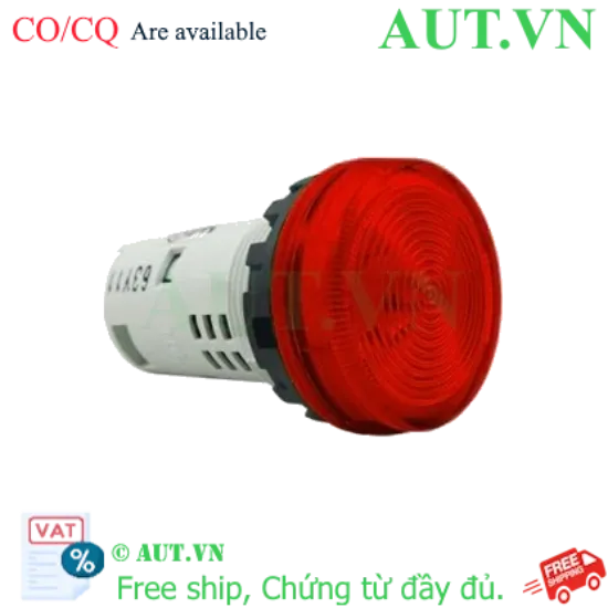 Ảnh của Đèn Báo IDEC YW1P-1UQ4R 24V AC/DC - Phi 22mm, LED Màu Đỏ, Chuẩn IP65