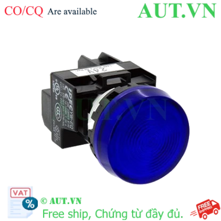 Ảnh của Đèn báo pha Idec Xanh da trời 24VAC/DC | YW1P-1EQ4S