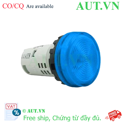 Ảnh của Đèn báo IDEC YW1P-1UQM3S 220V 22mm (xanh da trời)