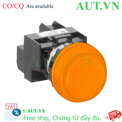 Ảnh của Đèn báo IDEC YW1P-2EQM3A 220V 22mm (hổ phách)