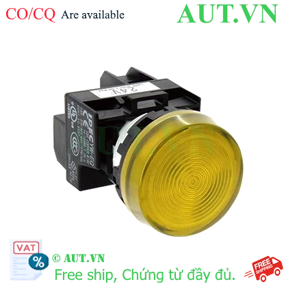Ảnh của Đèn báo IDEC YW1P-1EQHY 110V 22mm (vàng)