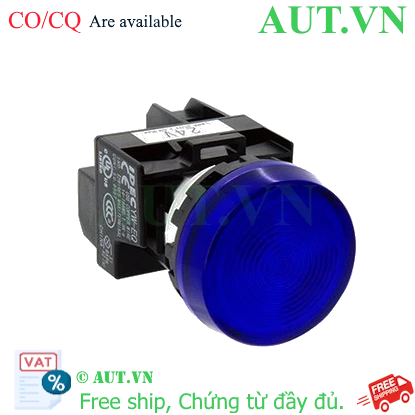 Ảnh của Đèn Báo IDEC YW1P-1EQM3S 220V 22mm Xanh Da Trời - Chính Hãng, Độ Bền Cao, Chuẩn Công Nghiệp