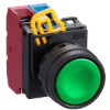 Ảnh của Nút nhấn nhả không đèn IDEC YW1B-M1E11G D22 1NO+1NC (Xanh)
