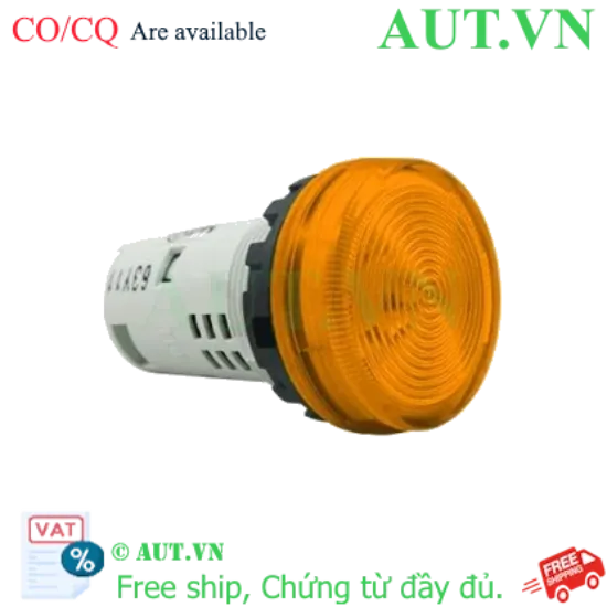 Ảnh của Đèn Báo IDEC YW1P-1UQM3Y 220V - LED Siêu Sáng, Màu Vàng, Chuẩn IP65