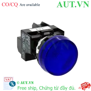 Ảnh của Đèn Báo IDEC YW1P-1EQHS Phi 22mm - LED Xanh Dương 110VAC, Kiểu Đầu Chìm, Siêu Sáng