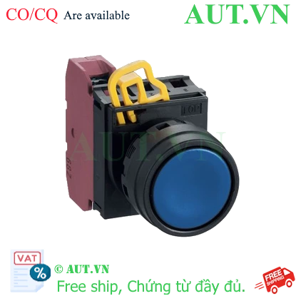 Ảnh của Nút nhấn giữ không đèn IDEC YW1B-A1E10S D22 1NO (Xanh)