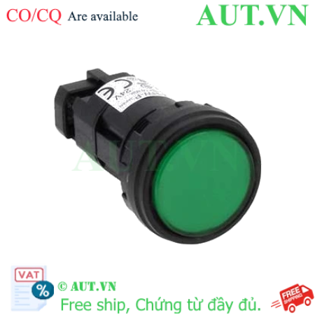 Ảnh của Đèn báo IDEC HW1P-1Q0G Ø22mm, Màu xanh lá cây, Không bóng