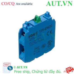 Ảnh của Khối Tiếp Điểm IDEC YW-EW20 (2NO) Phi 22mm - Tự Làm Sạch, Chống Rung, Chính Hãng Nhật Bản