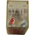 Ảnh của Rơ Le Trung Gian IDEC RN4S-NL-A115 | 115VAC, 4PDT, 14 Chân Dẹt Chính Hãng