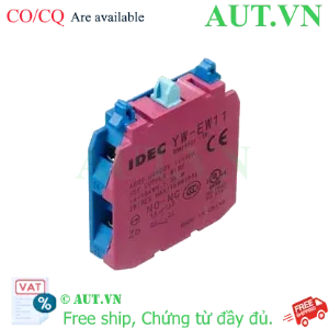 Ảnh của Khối Tiếp Điểm IDEC YW-EW11 (1NO+1NC) - Chính Hãng Nhật Bản, Siêu Bền, Lắp Nhanh
