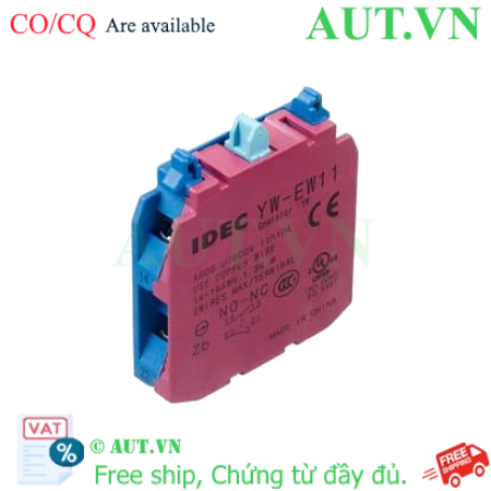 Ảnh của Khối Tiếp Điểm IDEC YW-EW11 (1NO+1NC) Chính Hãng